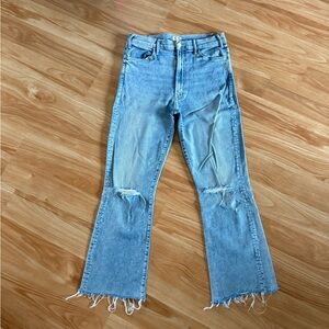 Awesome Mother Denim The Hustler Ankle Chew in Drinking by the Pool - Sz 30